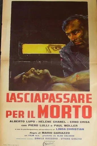 Póster de Lasciapassare per il morto