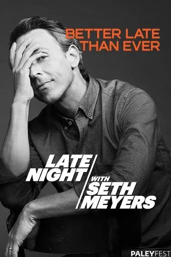 Póster de Late Night with Seth Meyers at PaleyFest LA 2024