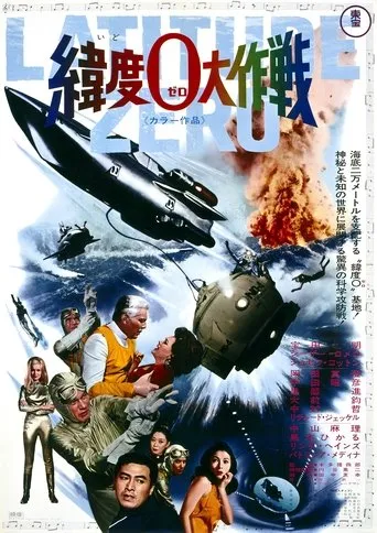 Póster de Latitud cero( Donde el mundo acaba)