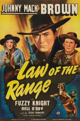 Póster de Law of the Range