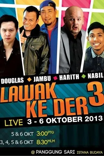 Póster de Lawak Ke Der 3