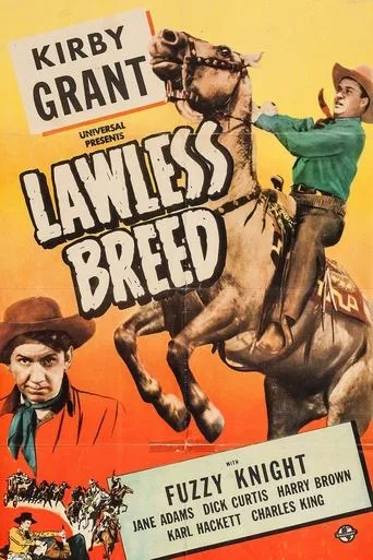 Póster de Lawless Breed