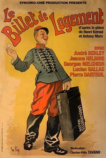 Póster de Le billet de logement