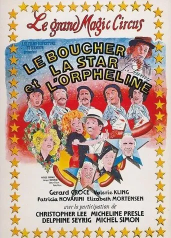 Póster de Le boucher, la star et l'orpheline