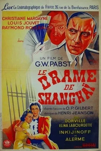 Póster de Le Drame de Shanghaï