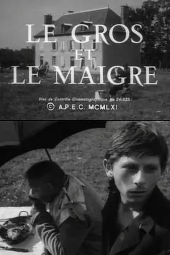 Póster de Le gros et le maigre