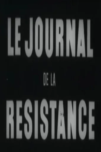 Póster de Le Journal de la Résistance