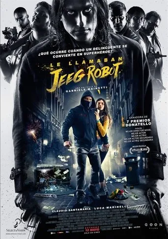 Póster de Le llamaban Jeeg Robot