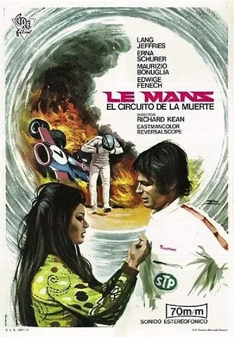 Póster de Le Mans, el circuito de la muerte