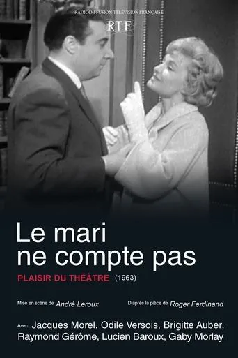 Póster de Le mari ne compte pas