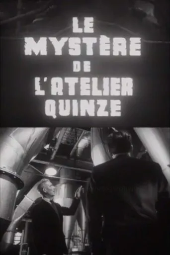 Póster de Le Mystère de l’atelier quinze