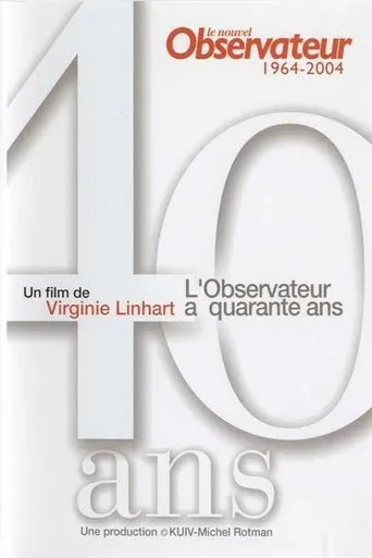Póster de Le nouvel observateur a quarante ans 1964-2004