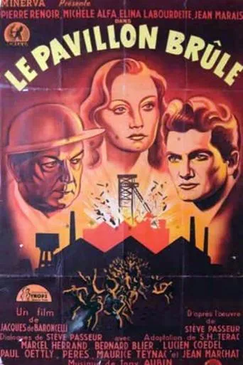 Póster de Le pavillon brûle