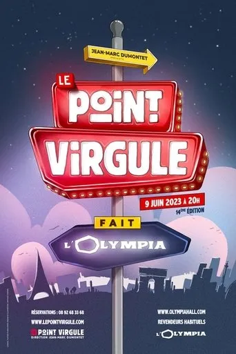 Póster de Le Point Virgule fait l'Olympia - 14e édition