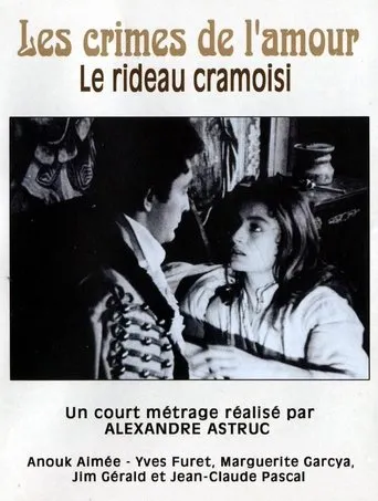 Póster de Le Rideau cramoisi
