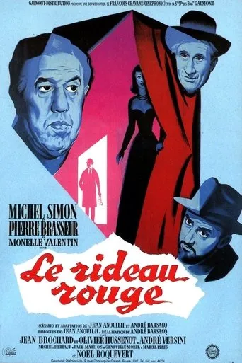Póster de Le Rideau rouge
