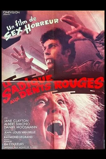 Póster de Le Sadique aux dents rouges