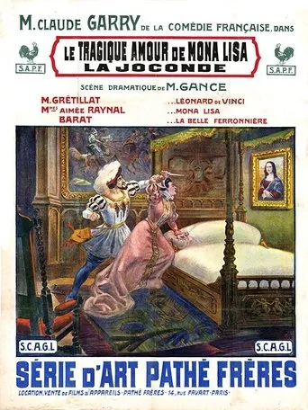 Póster de Le tragique amour de Mona Lisa