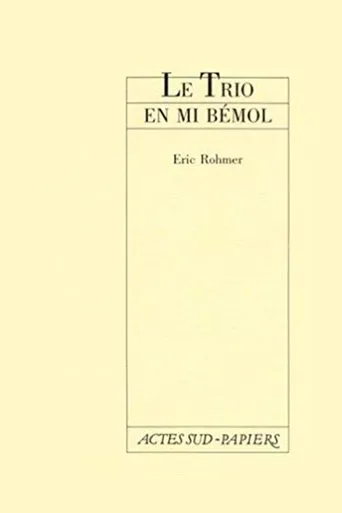 Póster de Le trio en mi bémol