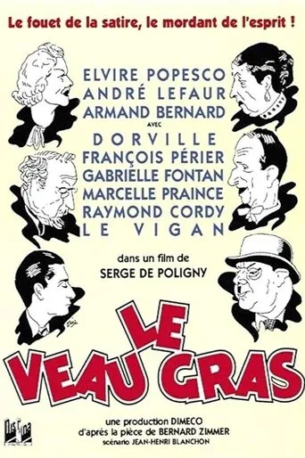 Póster de Le Veau gras