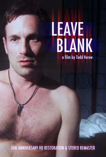 Póster de Leave Blank