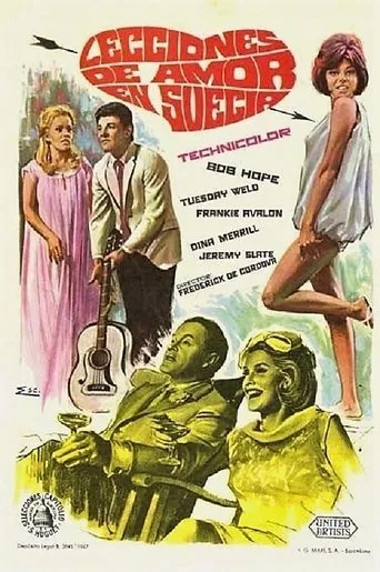 Póster de Lecciones de amor en Suecia (1965) con Paulene Myers como Eloise