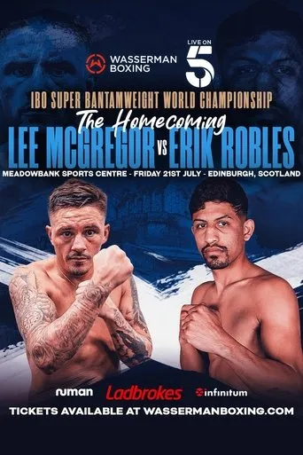 Póster de Lee McGregor vs. Erik Robles