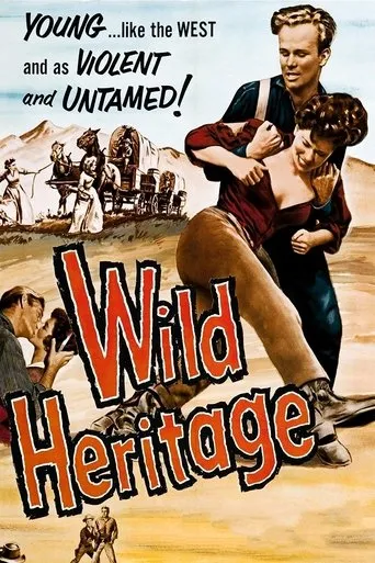 Póster de Legado salvaje (1958) con Gary Gray como Hugh Breslin