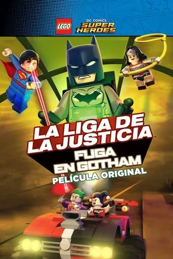Póster de LEGO La Liga de la Justicia: Fuga de Gotham (2016) con Greg Cipes como Beast Boy (voice)