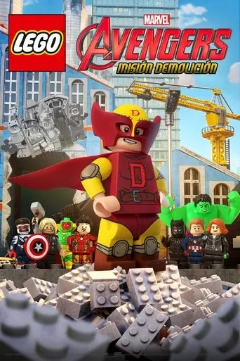 Póster de LEGO Marvel Avengers: Misión Demolición (2024) con Travis Willingham como Thor (voice)