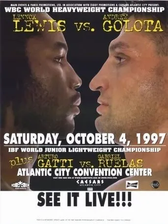 Póster de Lennox Lewis vs. Andrew Golota