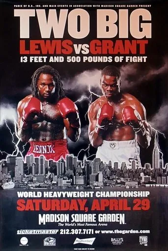Póster de Lennox Lewis vs. Michael Grant
