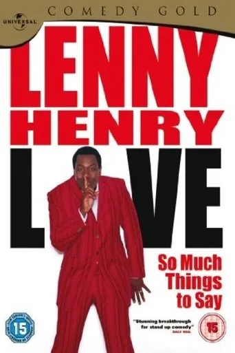 Póster de Lenny Henry Live - So Much Things To Say
