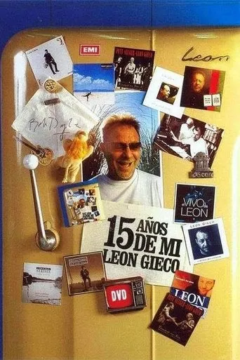 Póster de León Gieco: 15 años de mi