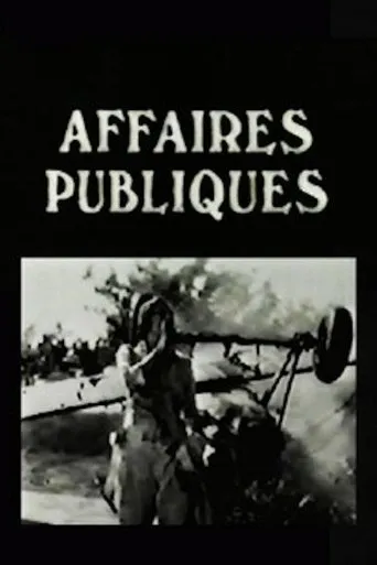 Póster de Les Affaires publiques