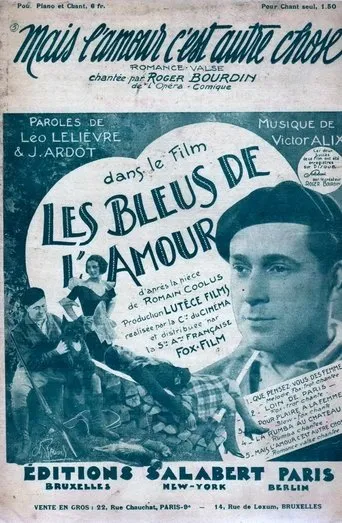 Póster de Les bleus de l'amour