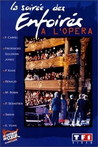 Póster de Les Enfoirés 1992 - La Soirée des Enfoirés à l'Opéra