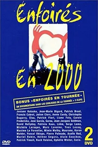 Póster de Les Enfoirés 2000 - Enfoirés en 2000