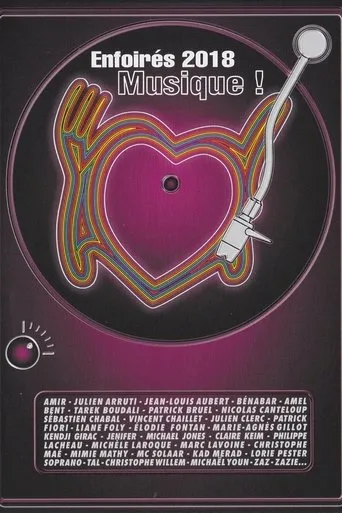 Póster de Les Enfoirés 2018 - Musique !