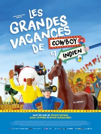 Póster de Les Grandes Vacances de Cowboy et Indien