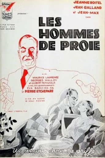 Póster de Les hommes de proie