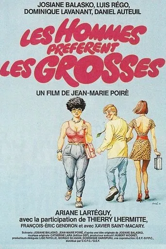 Póster de Les hommes préfèrent les grosses