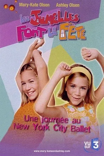 Póster de les jumelles font la fête : une journée au  new york city ballet