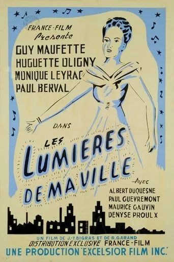 Póster de Les lumières de ma ville