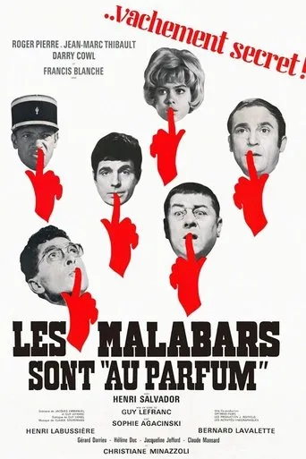 Póster de Les malabars sont au parfum