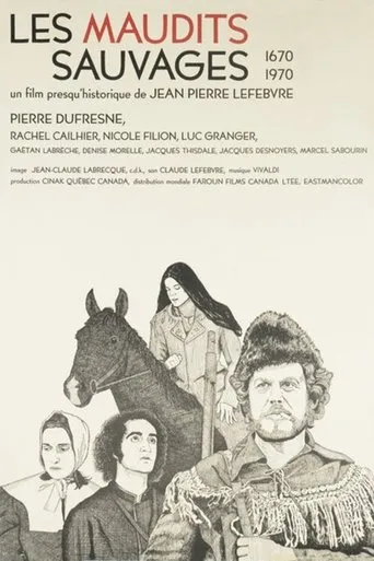 Póster de Les maudits sauvages