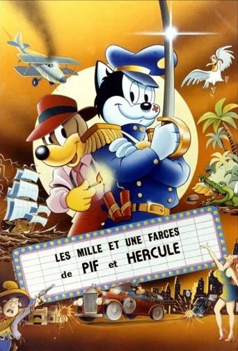 Póster de Les mille et une farces de Pif et Hercule