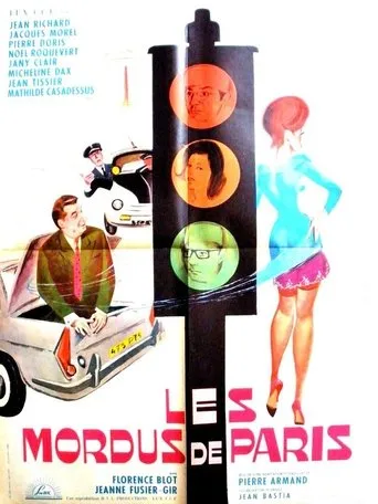 Póster de Les mordus de Paris