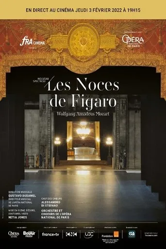 Póster de Les Noces de Figaro, Opéra Garnier de Paris