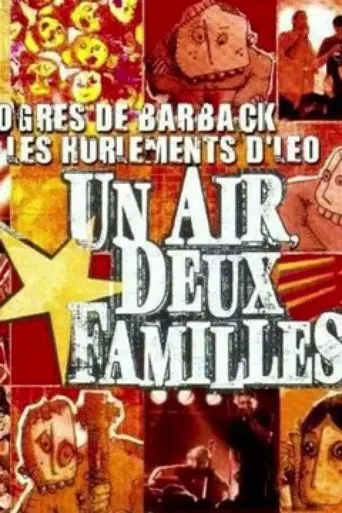 Póster de Les Ogres de Barback et Les Hurlements d'Léo - Un air deux familles